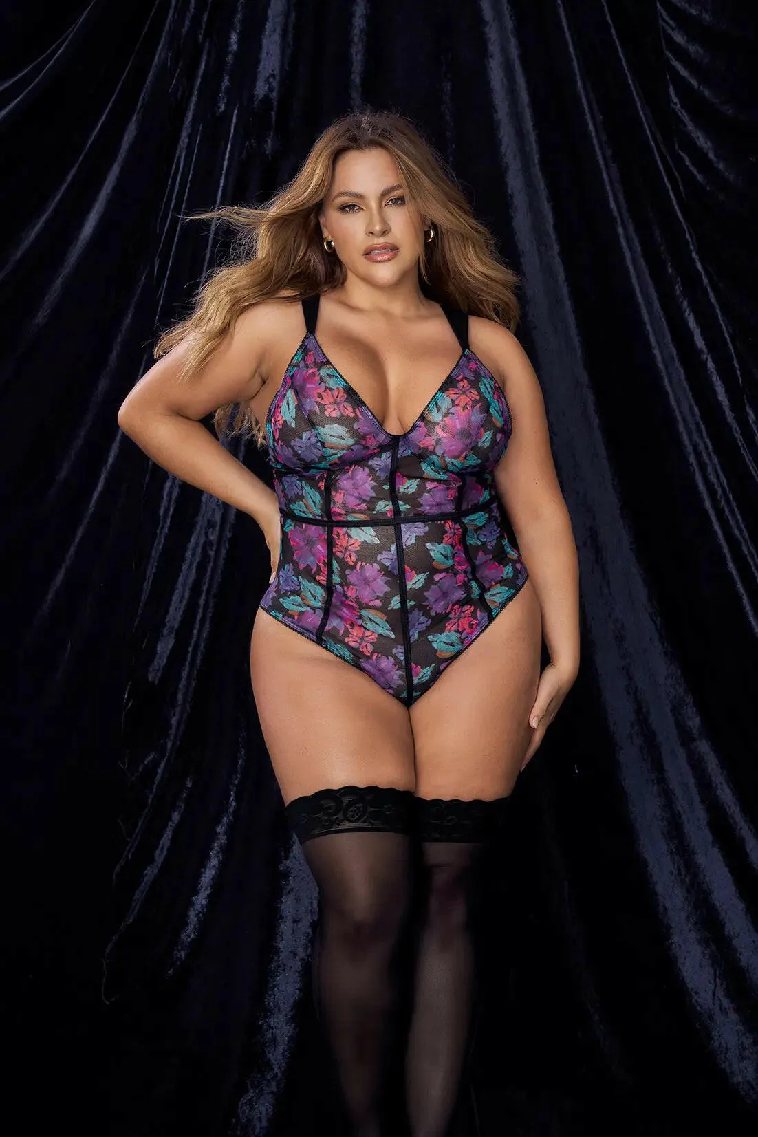 Accentuate Your Curves Teddy
