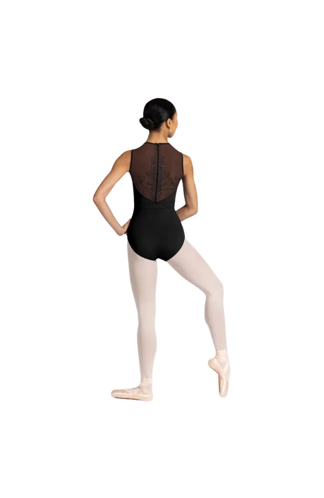 Adult Alyssa Floral Zip Back Bodysuit