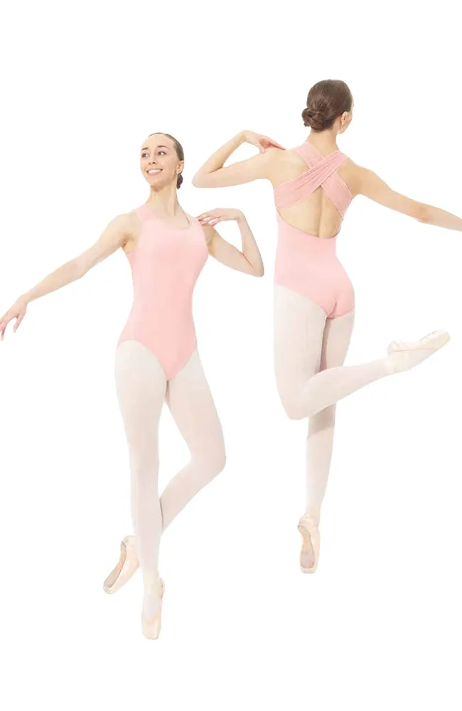 Adult Cross Mesh Strap Bodysuit