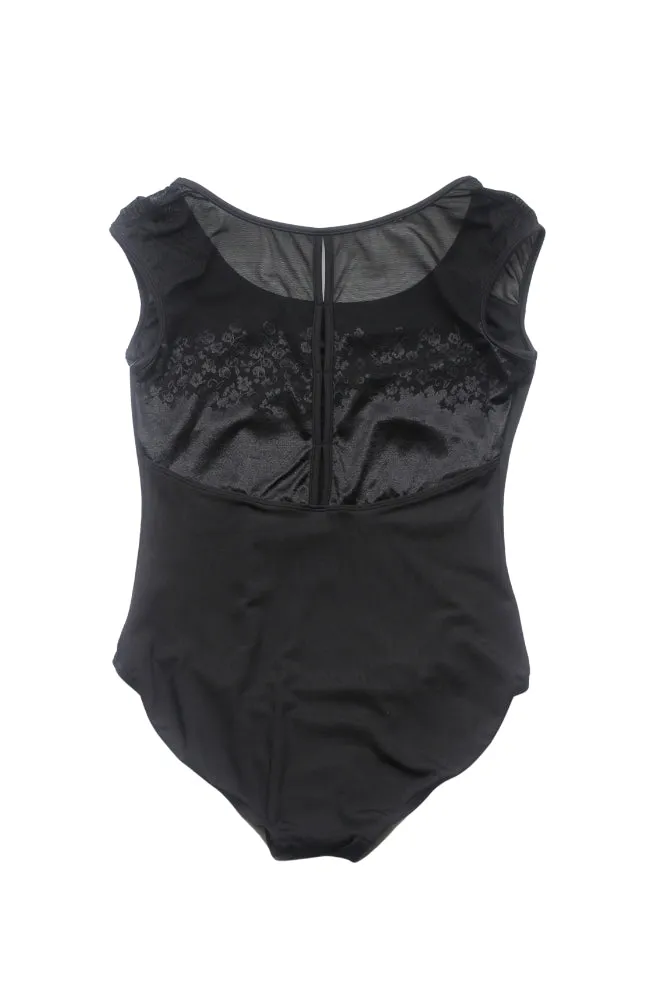 Adult Mesh Cap Sleeve Bodysuit