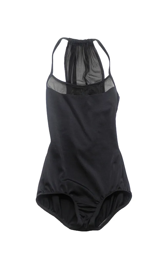 Adult Power Mesh Halter Bodysuit