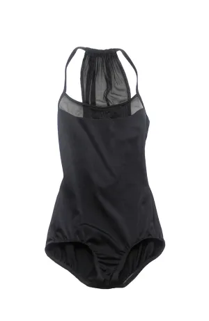 Adult Power Mesh Halter Bodysuit