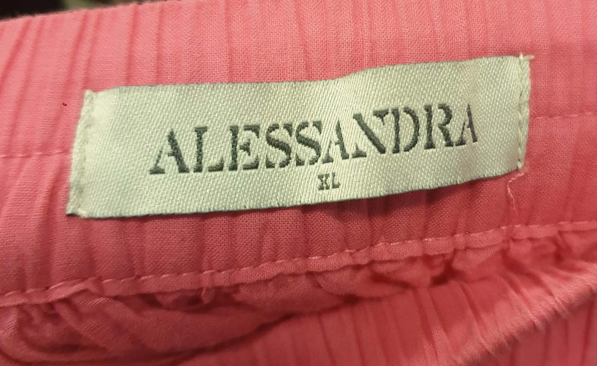 Alessandra pink tiered skirt size XL