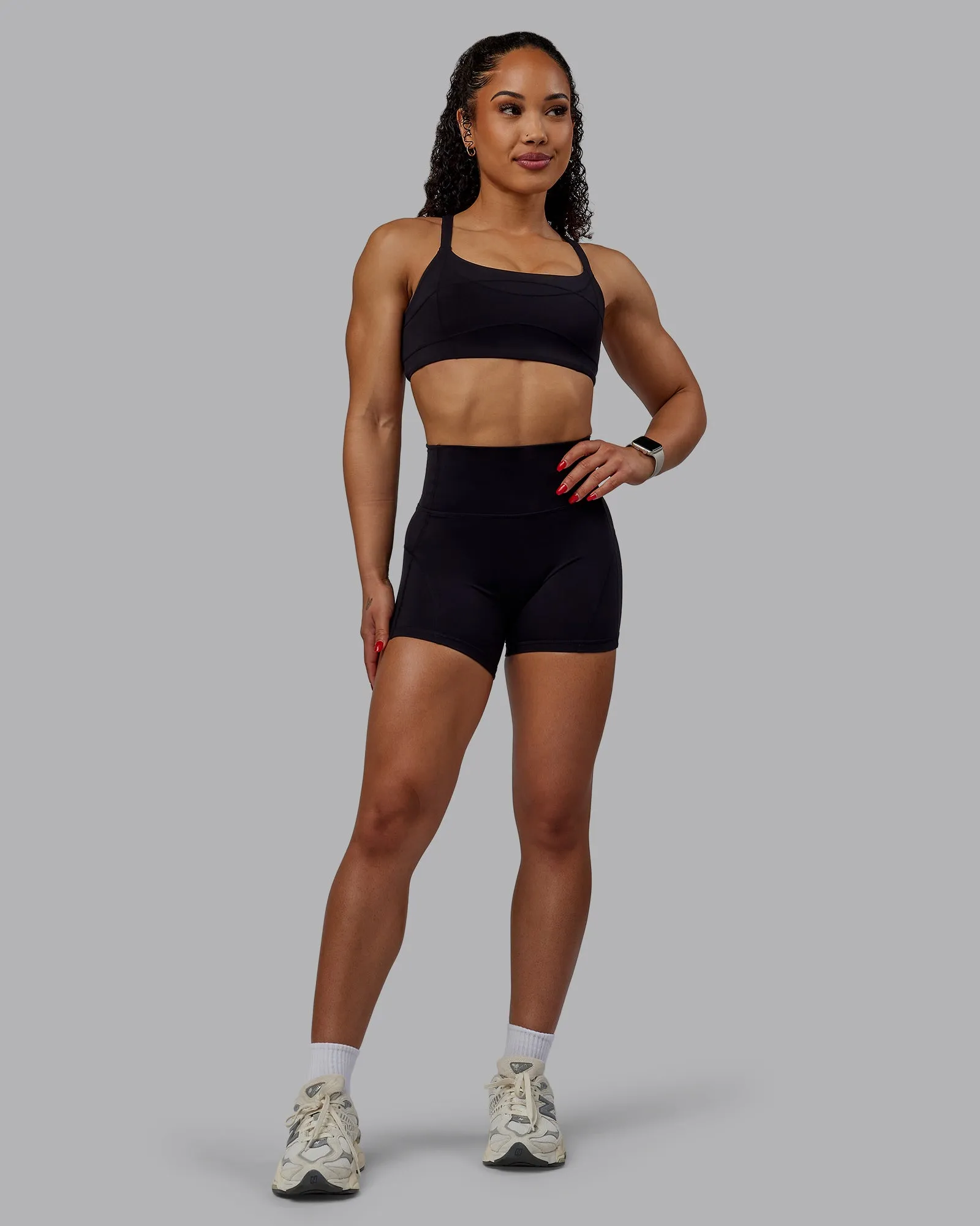 Bend X-Short Tights - Black