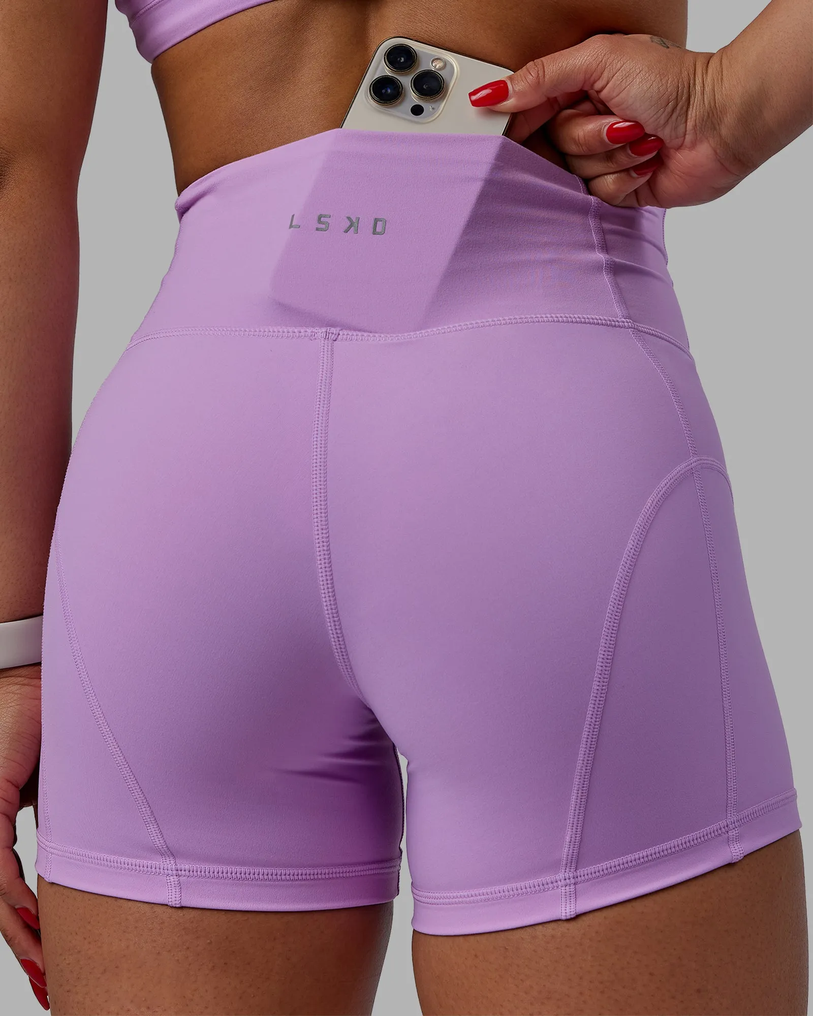 Bend X-Short Tights - Light Violet