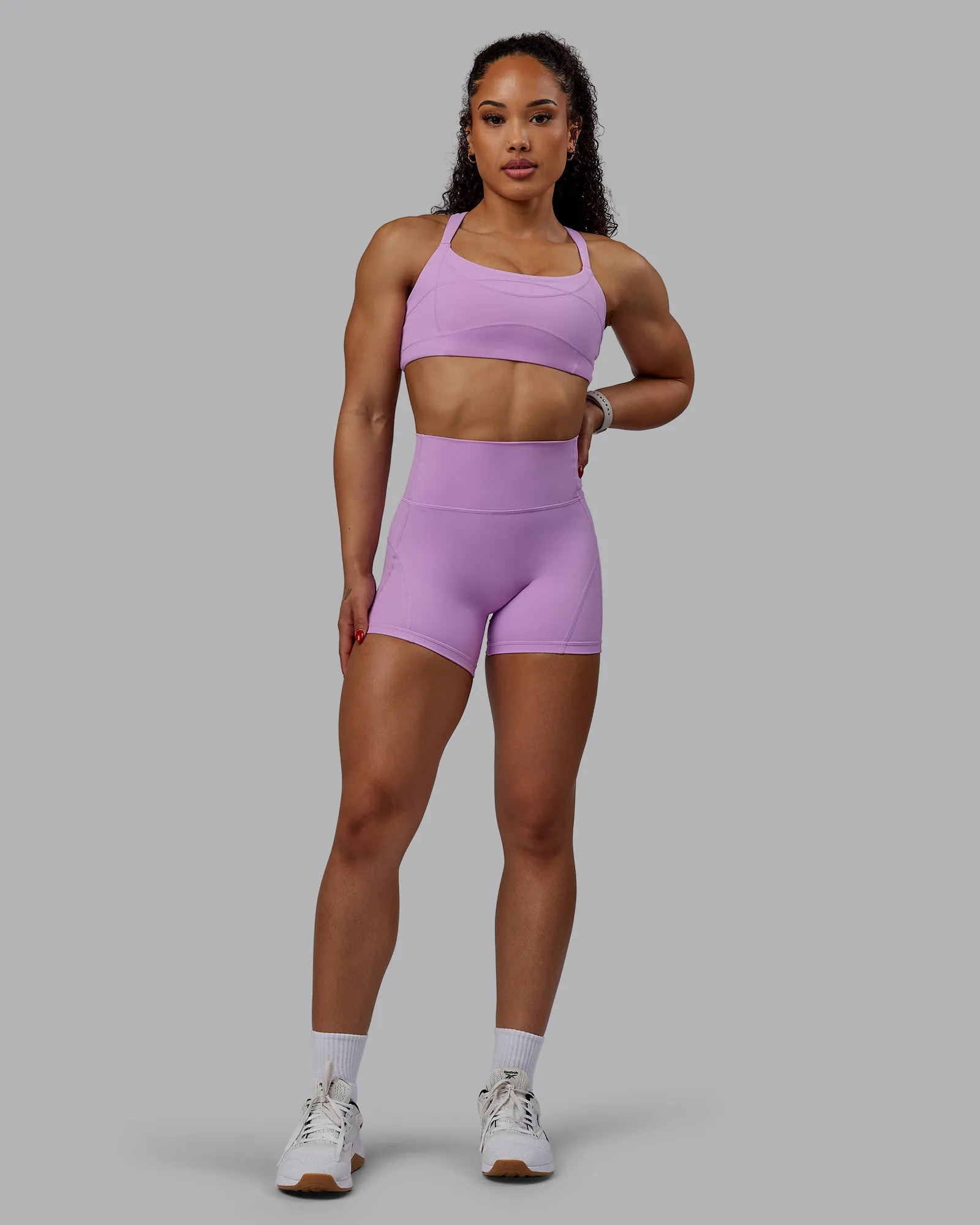 Bend X-Short Tights - Light Violet