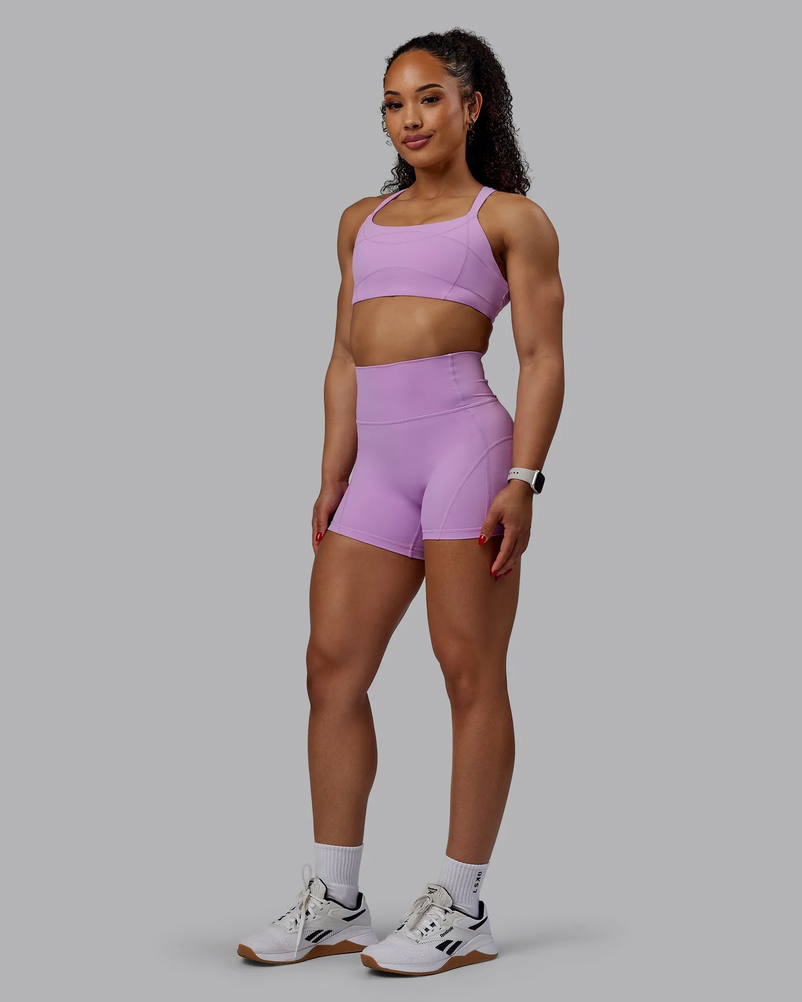 Bend X-Short Tights - Light Violet