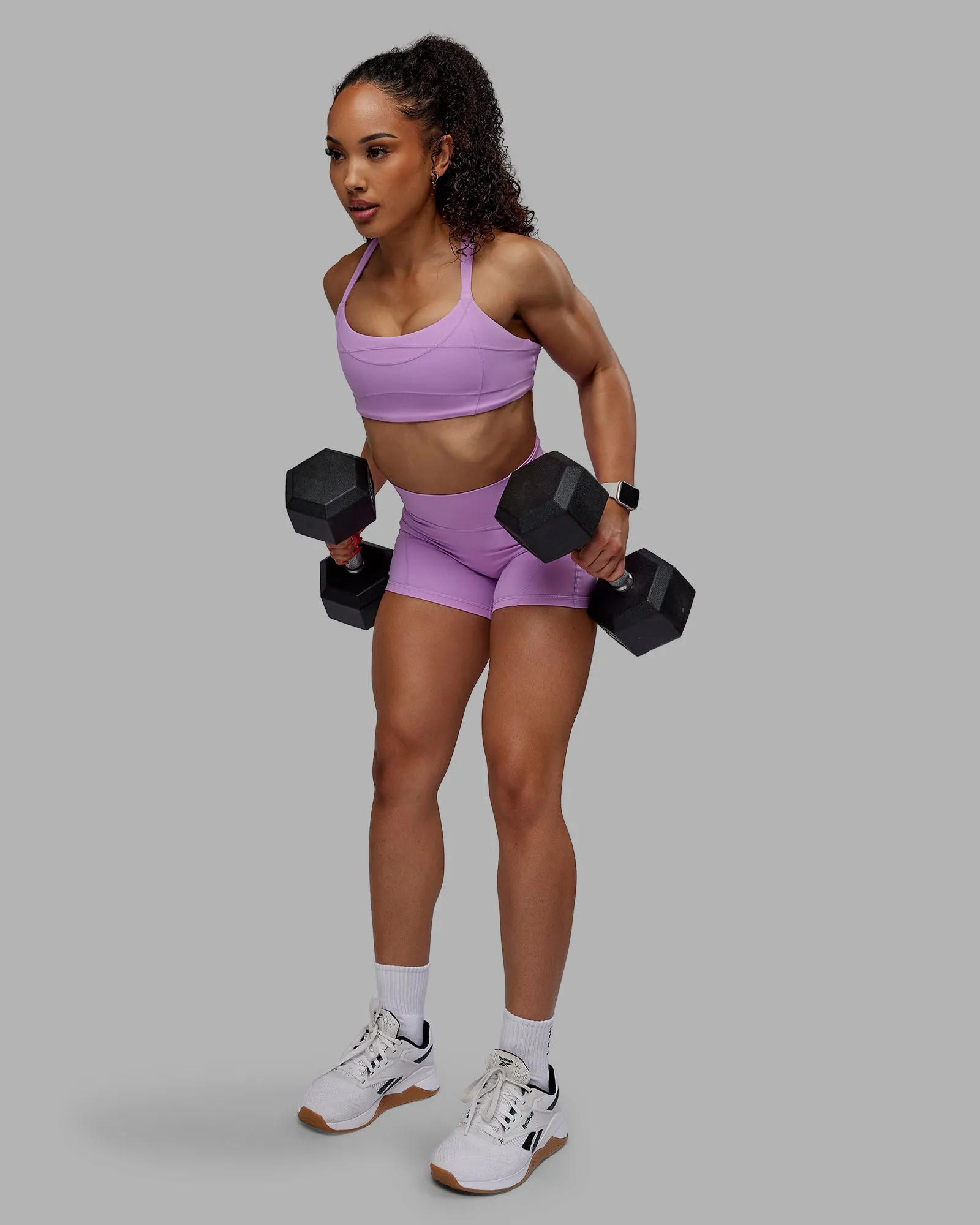 Bend X-Short Tights - Light Violet