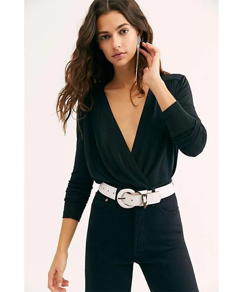 Bestseller Turnt Bodysuit Black