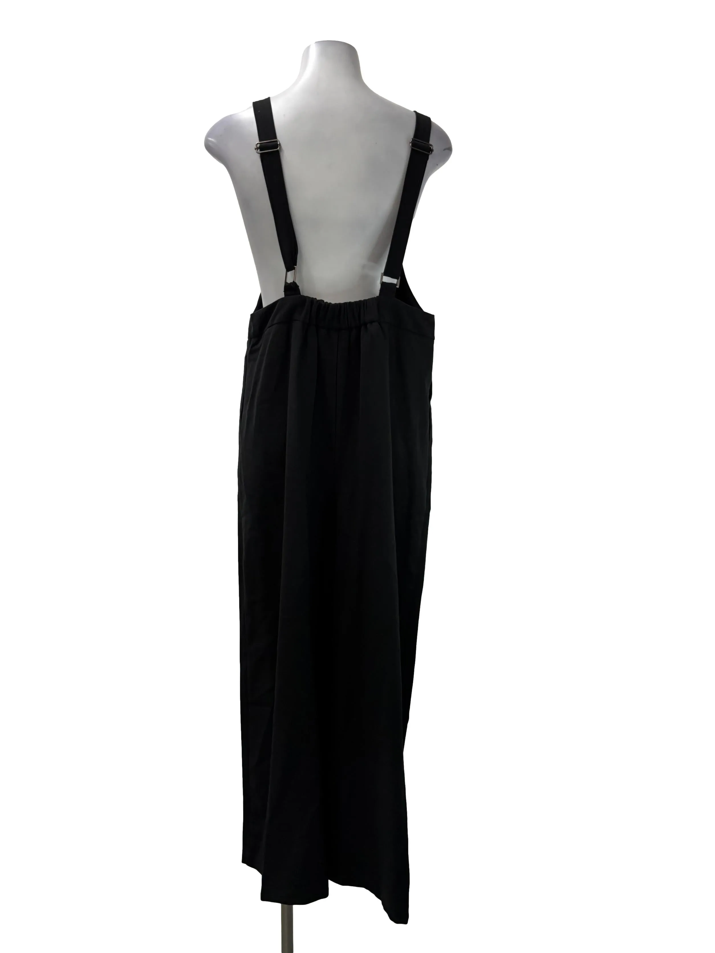 Black Across Neck Jumpsuit