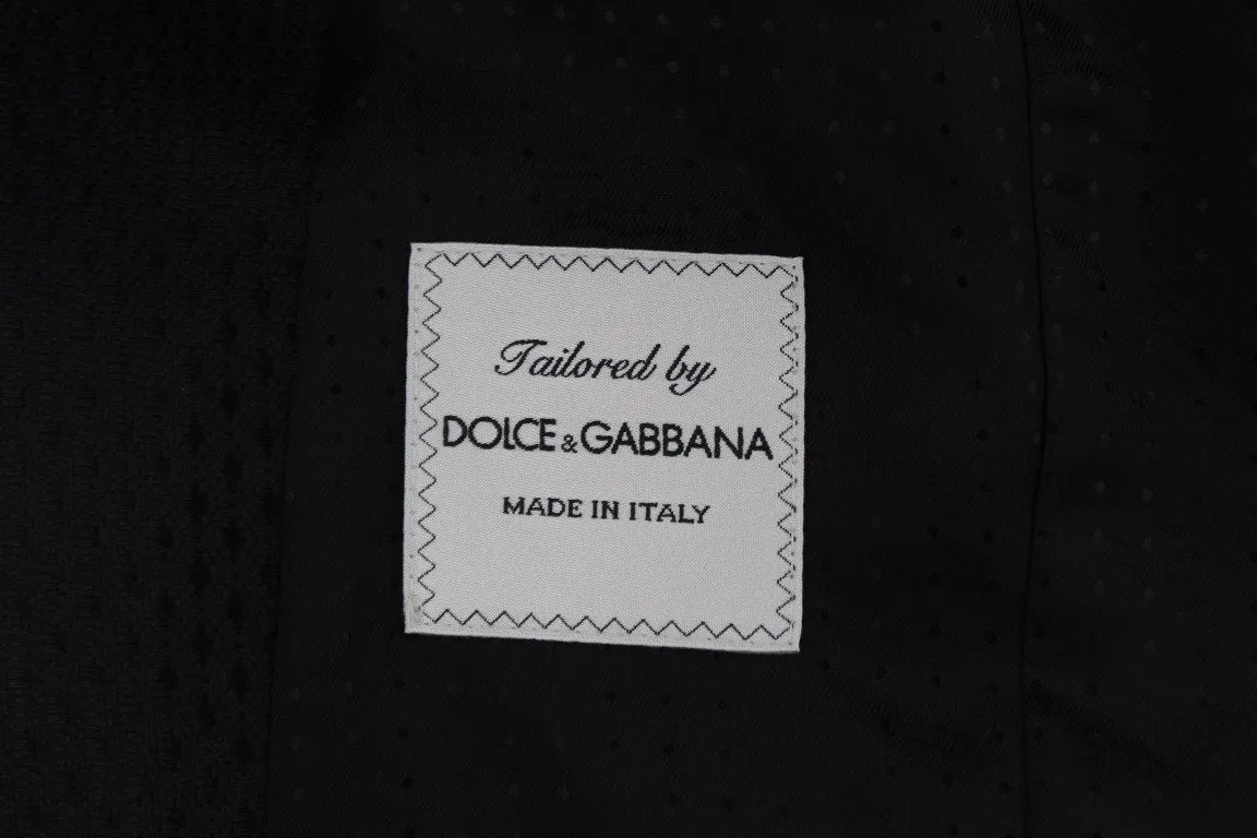 Black Silk Torero Slim Fit Jacket