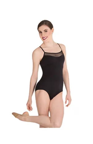 Body Wrappers Mesh Insert Camisole Bodysuit Adult