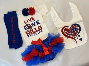 Buffalo Bills Baby Outfit