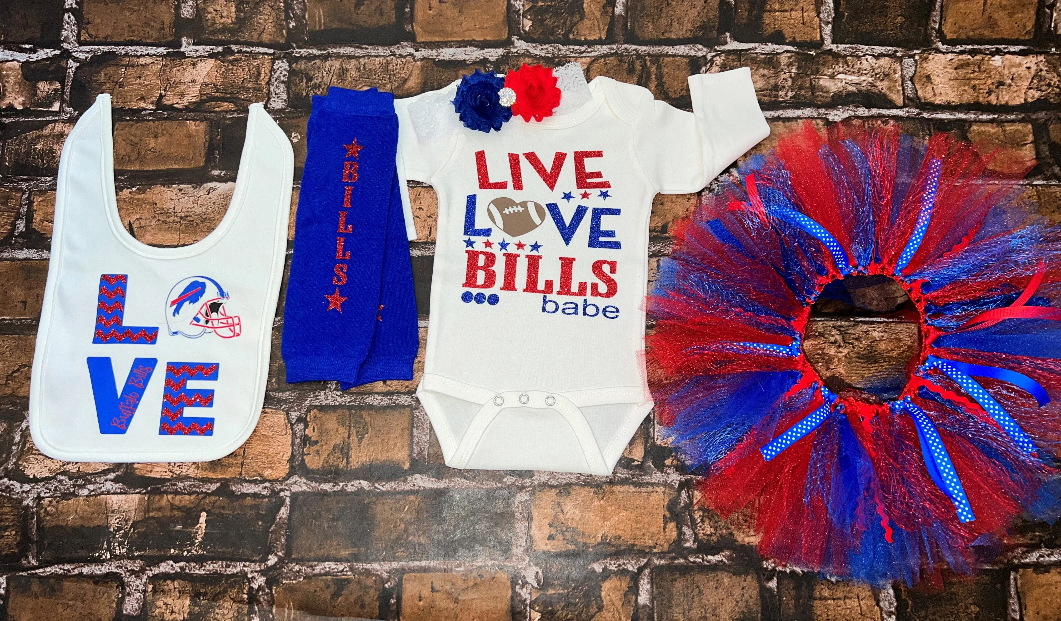 Buffalo Bills Baby Outfit