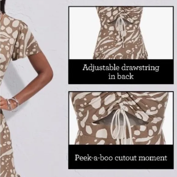 CAbi Style 6147 Swoon Midi Dress