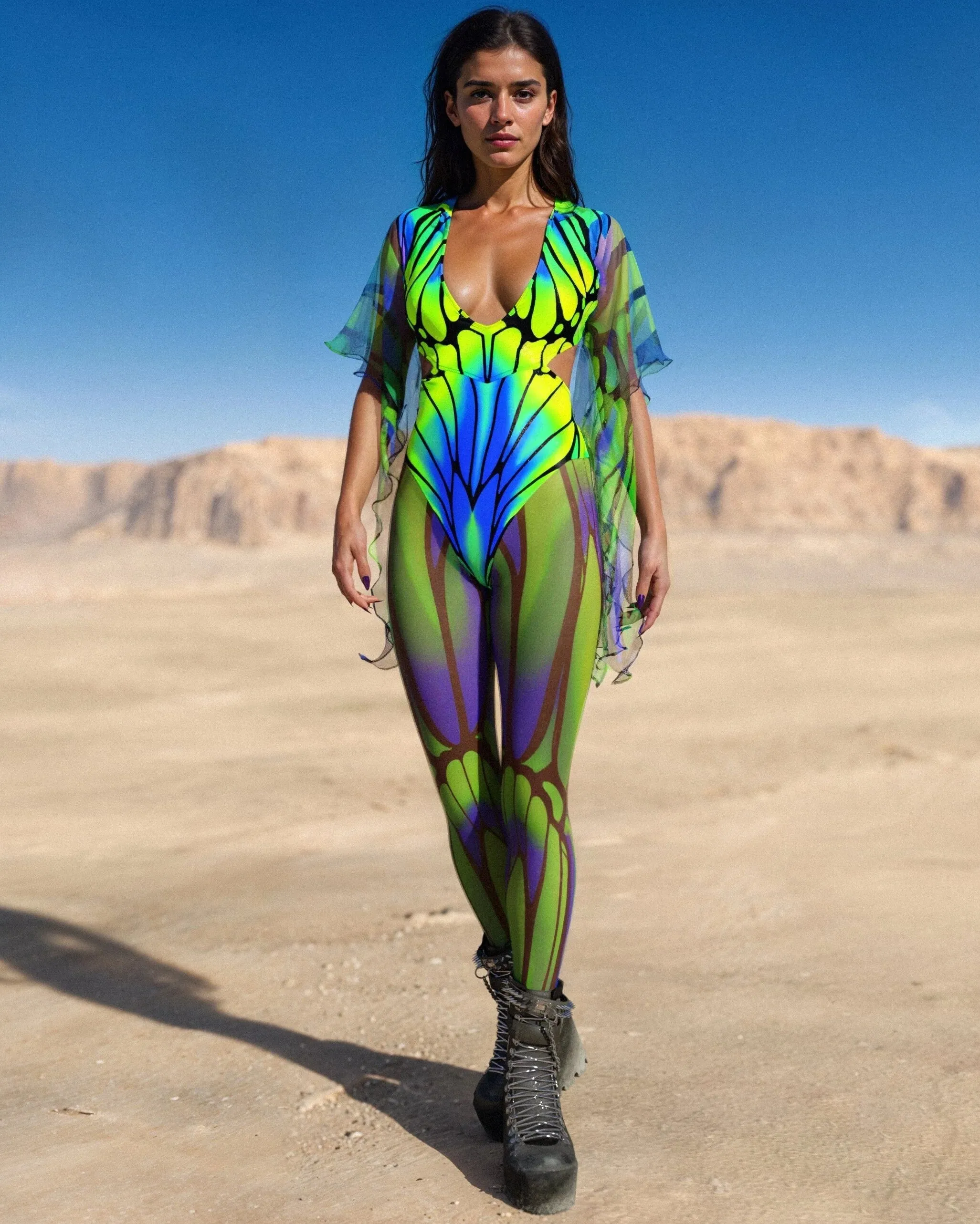 Candy Catz Flutter Fairy Hooded Jumpsuit
