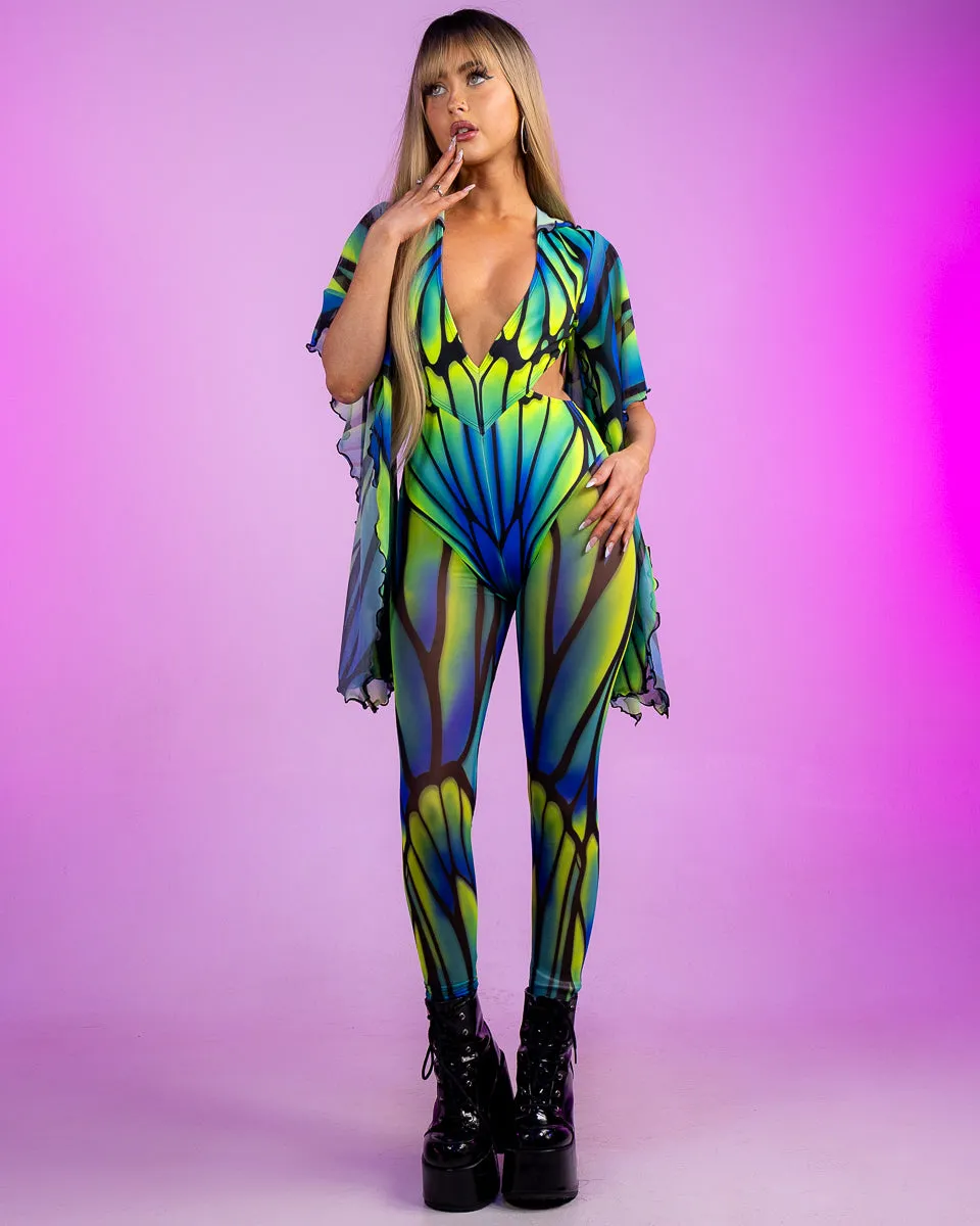 Candy Catz Flutter Fairy Hooded Jumpsuit