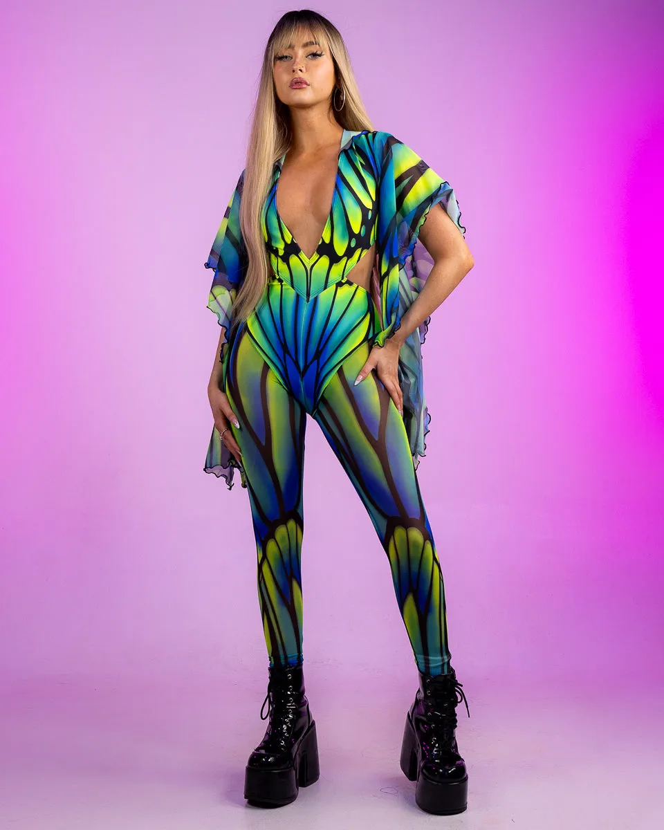 Candy Catz Flutter Fairy Hooded Jumpsuit