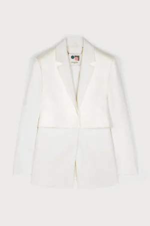 CHIC DUAL-TONE BLAZER