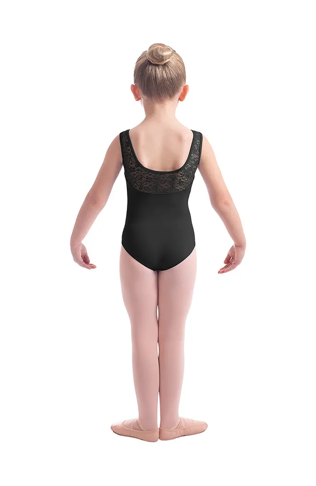 Child Daisy Lace Tank Bodysuit