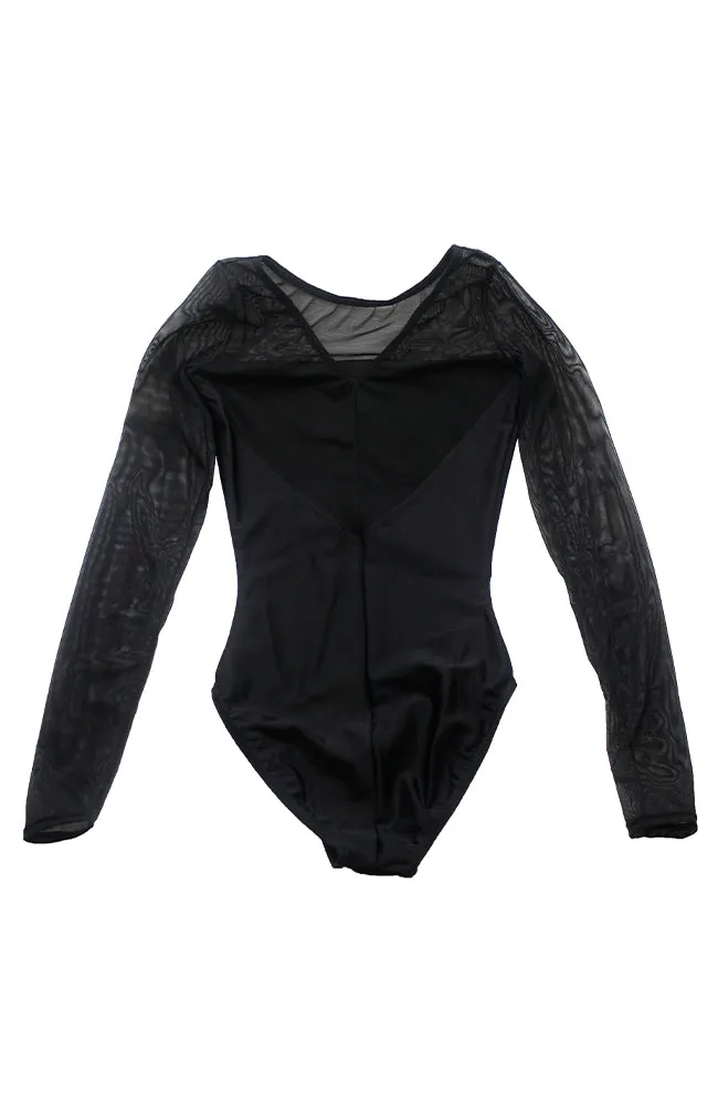 Child Long Sleeve Mesh Bodysuit
