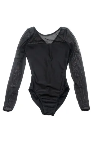 Child Long Sleeve Mesh Bodysuit