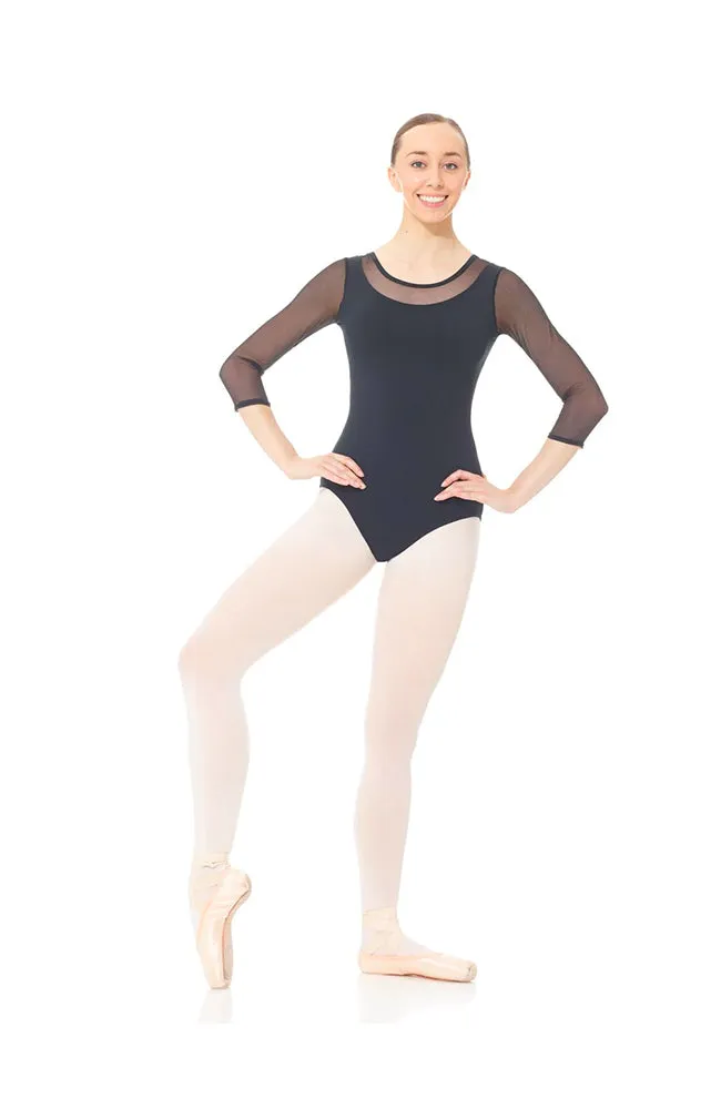 Child Mesh Long Sleeve Bodysuit