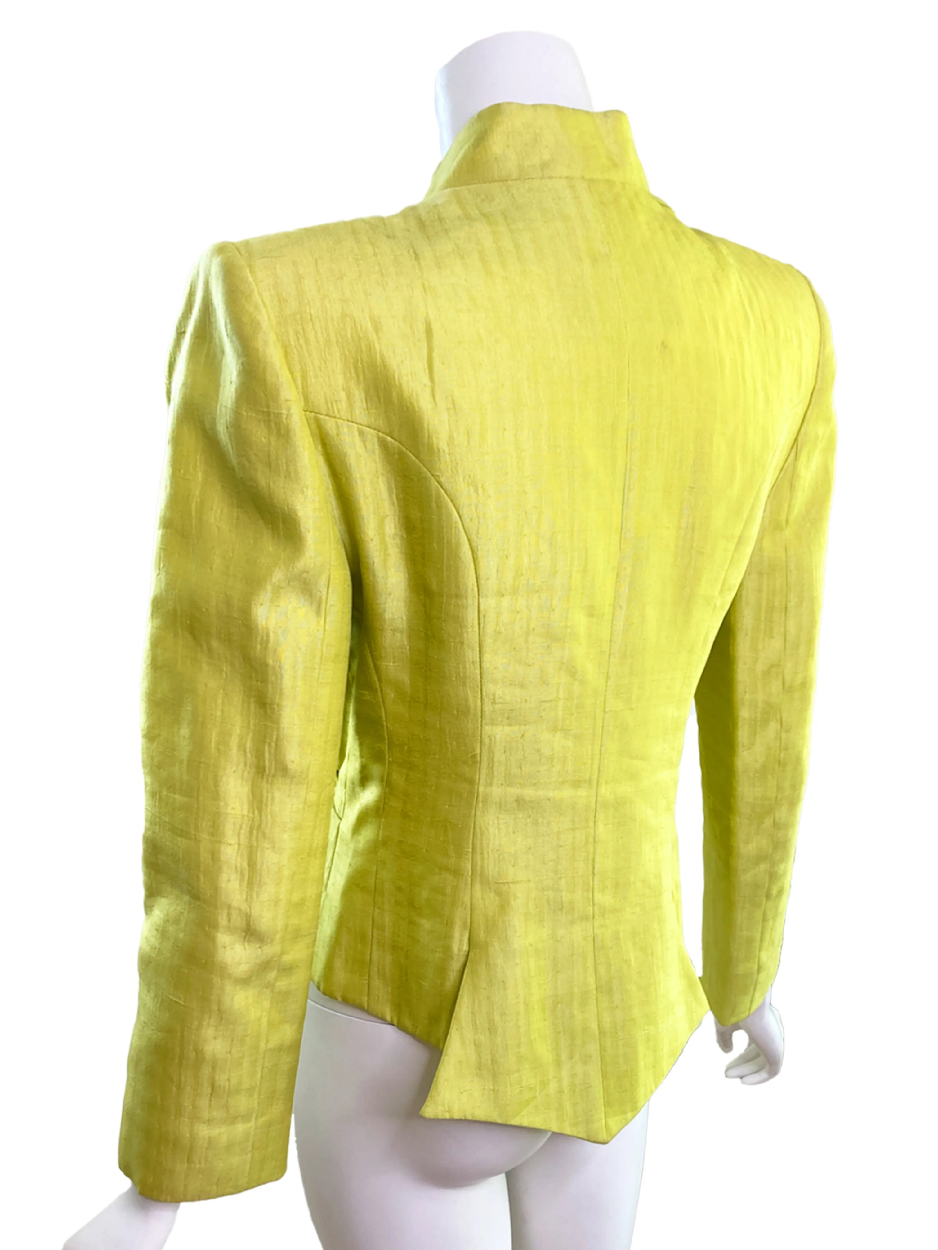 Christian Lacroix 1980s Chartreuse Jacket
