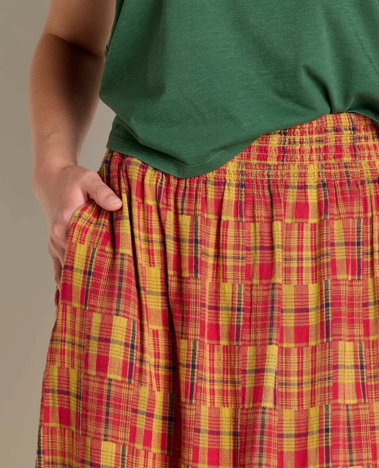 Cipher Midi Skirt - Cinnabar