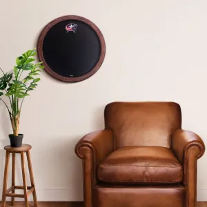Columbus Blue Jackets: Barrel Top Chalkboard Sign