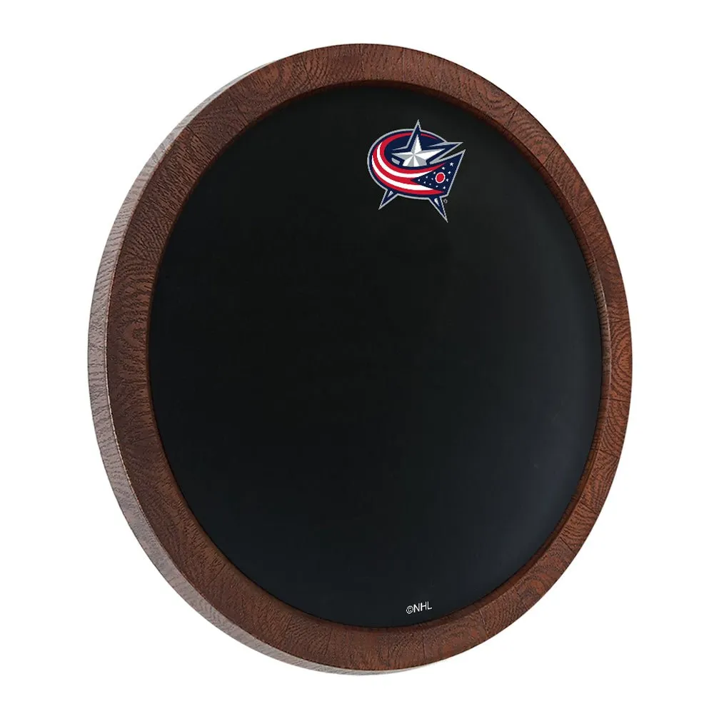 Columbus Blue Jackets: Barrel Top Chalkboard Sign
