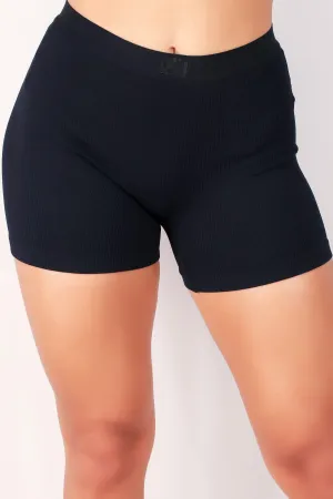 COMING TO AN END BIKER SHORTS