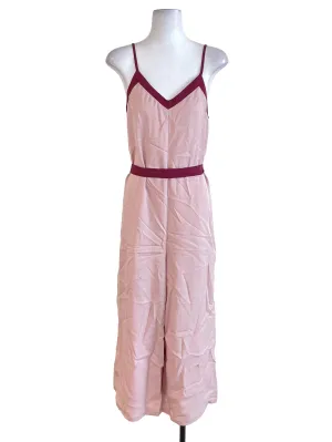 Crepe Pink Cami Jumpsuit