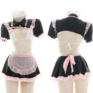 CUTE CHIFFON MAID SUIT UB98274