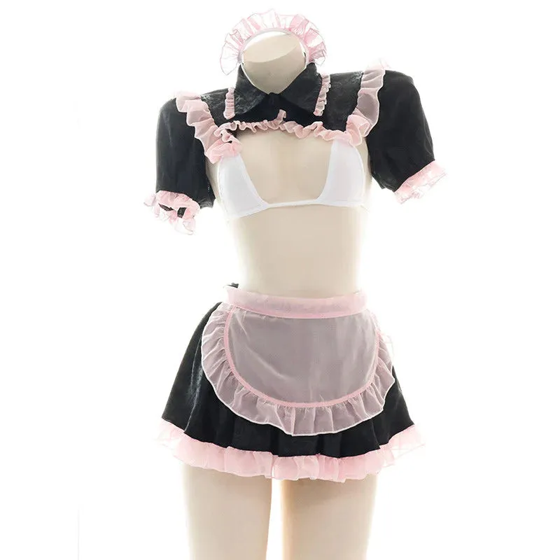 CUTE CHIFFON MAID SUIT UB98274