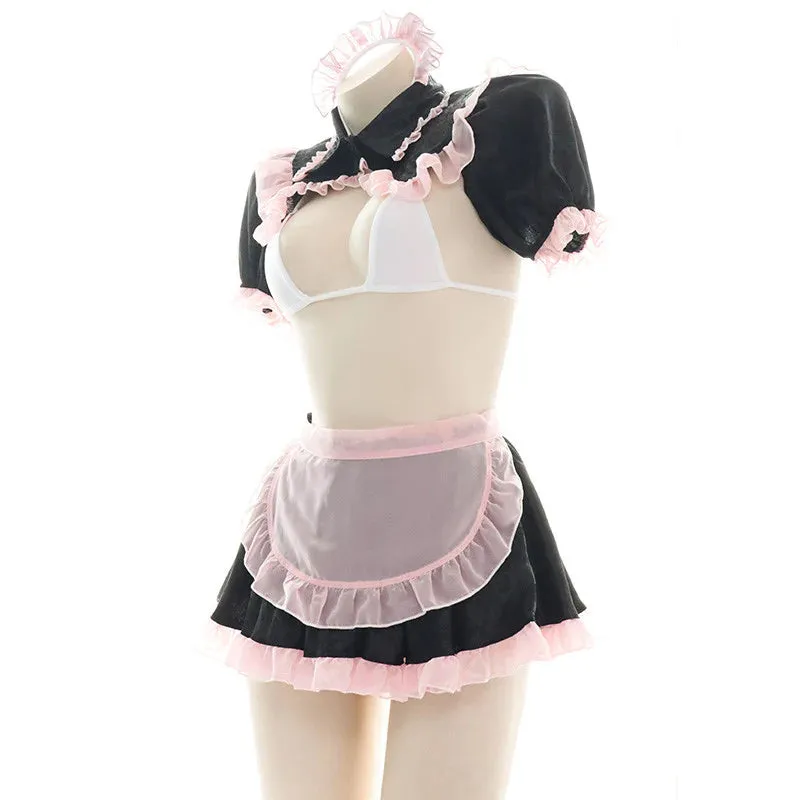 CUTE CHIFFON MAID SUIT UB98274