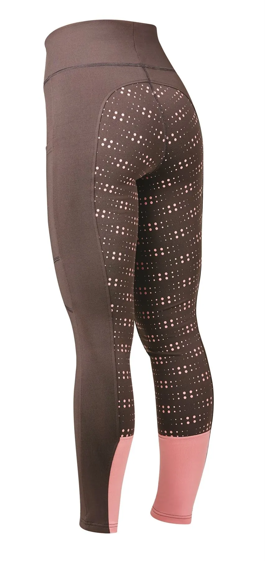 Dublin Performance Cool-It Dot Print Gel Riding Tights