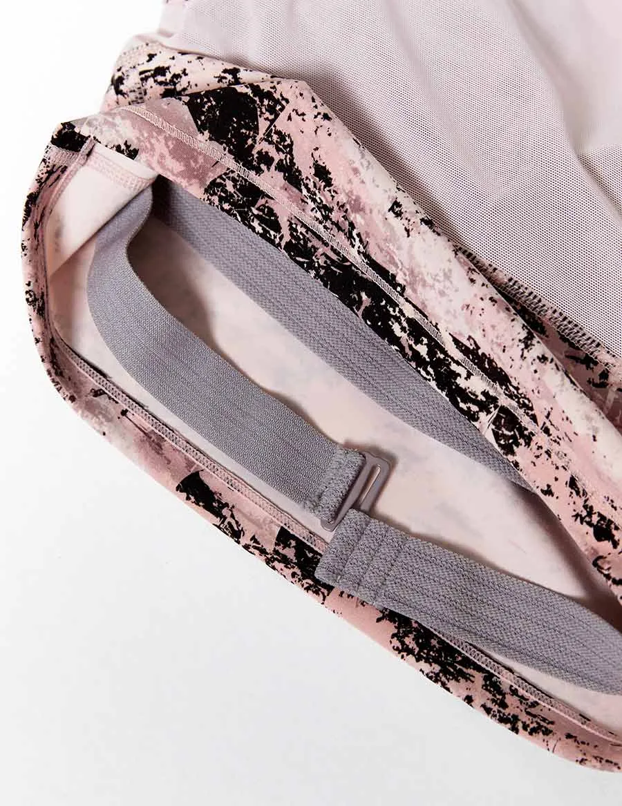 easyoga LA-VEDA Noble Cropped Tank1 - FC5 Mottled Pink