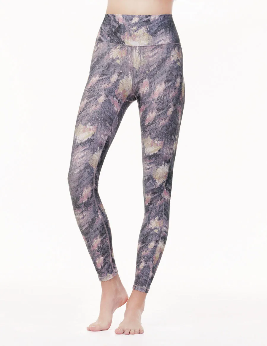 easyoga LA-VEDA Skinny High Rise Tights - FF7 Vintage Blanket