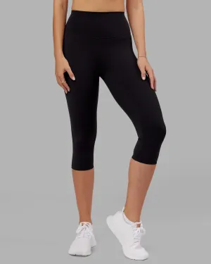 Elixir 3/4 Length Tights - Black