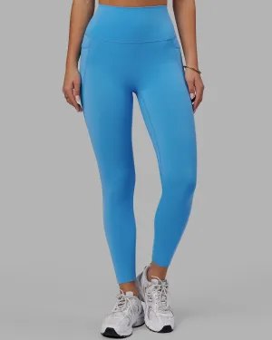 Elixir 7/8 Length Tight With Pockets - Azure Blue