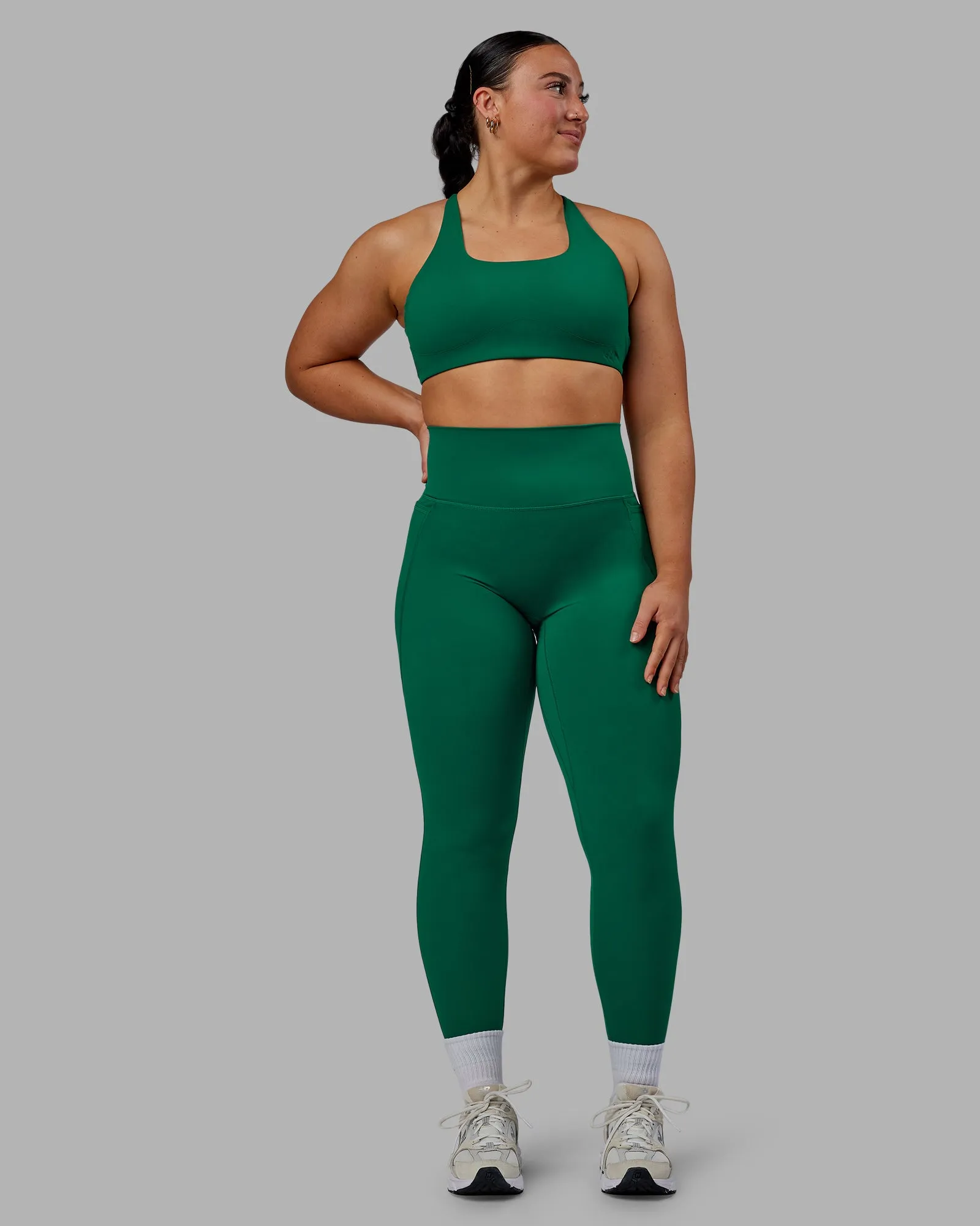Elixir Full Length Tight With Pockets - Malachite