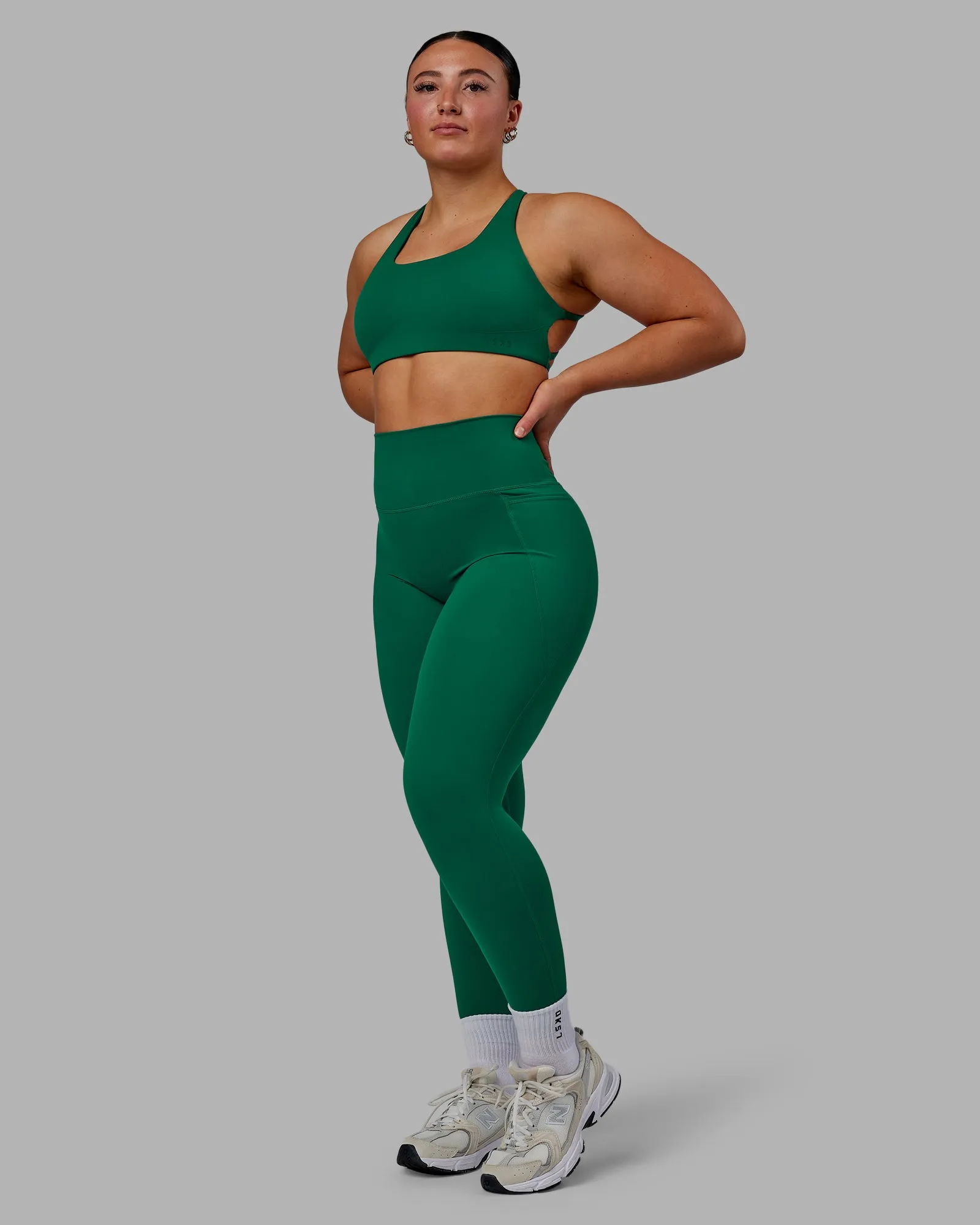Elixir Full Length Tight With Pockets - Malachite