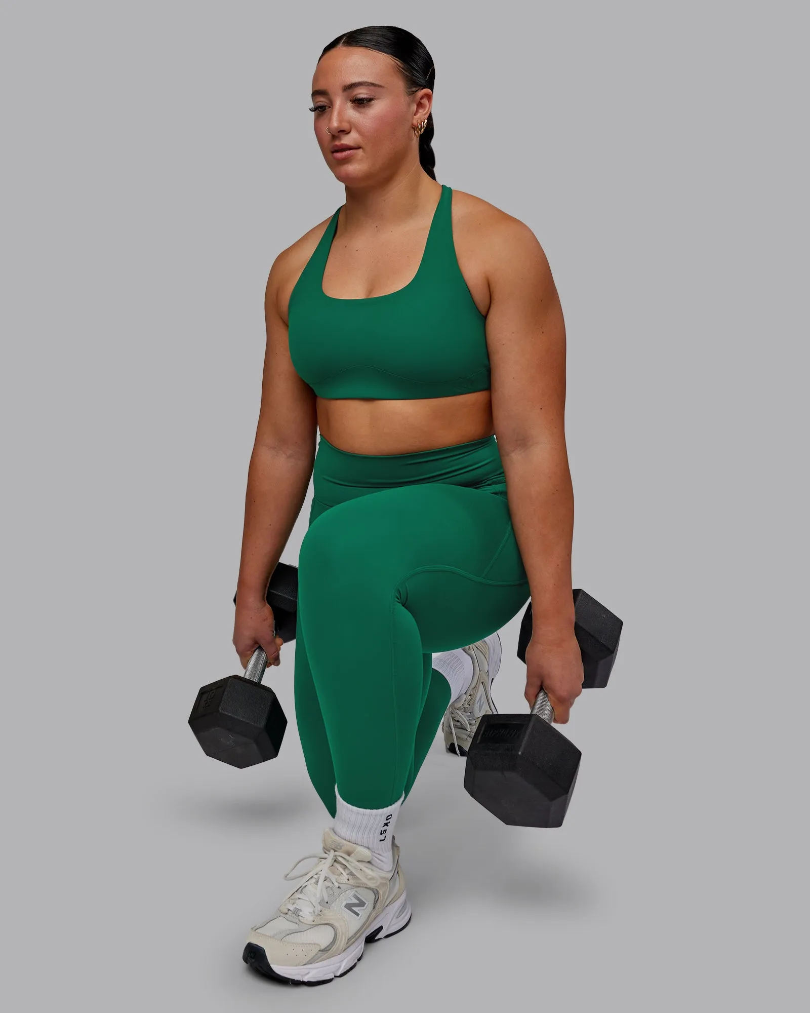 Elixir Full Length Tight With Pockets - Malachite