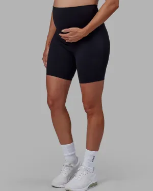 Elixir Maternity Mid Short Tights - Black