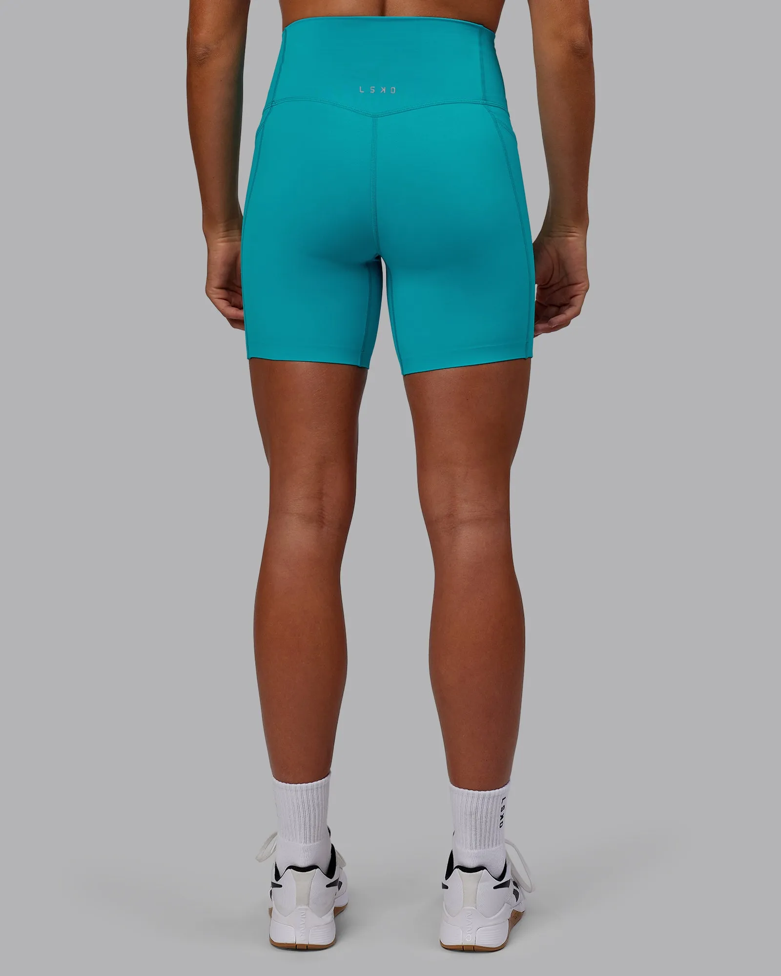 Elixir Mid Short Tight With Pockets - Blue Bird