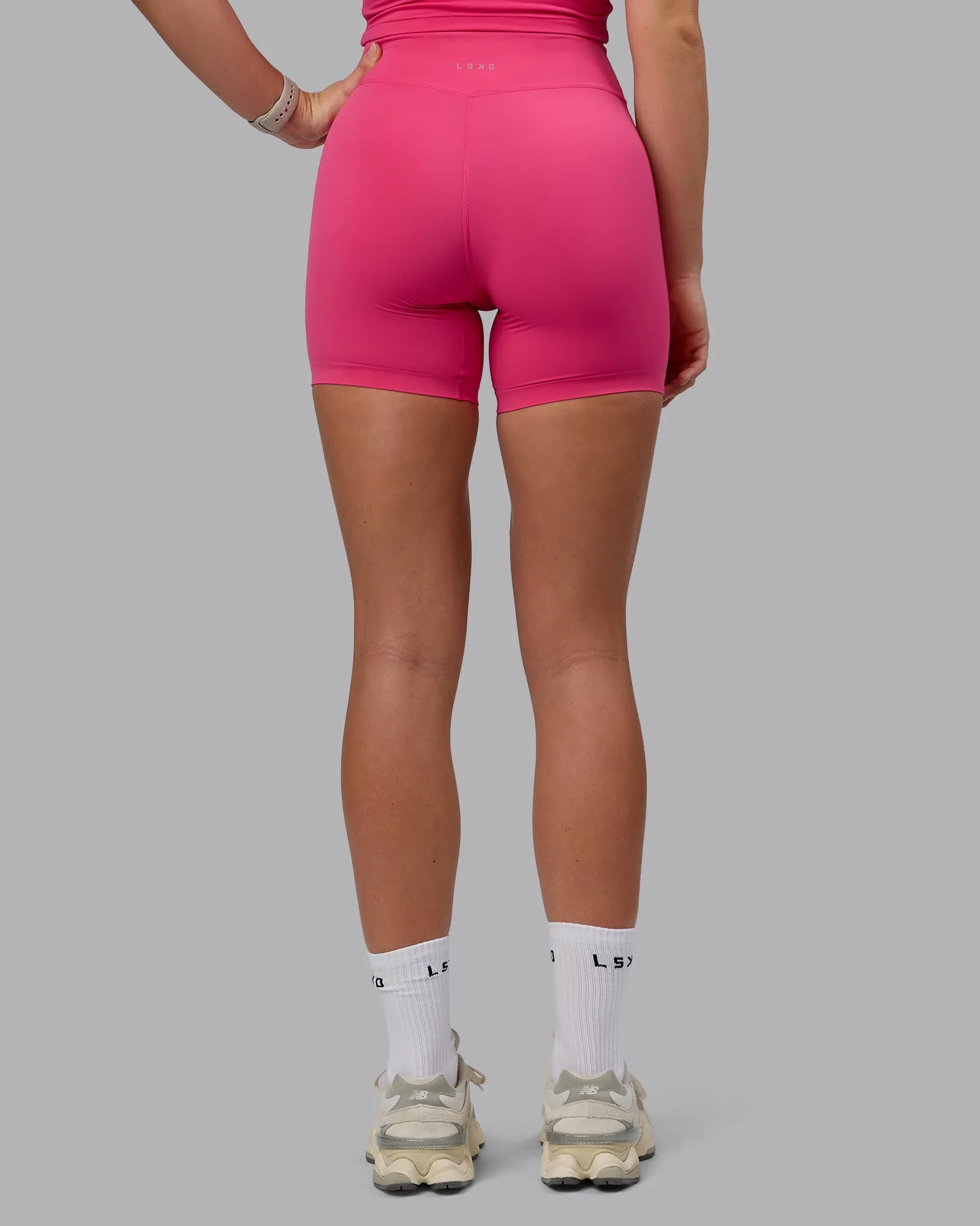 Elixir Mid Short Tights - Pink Flash