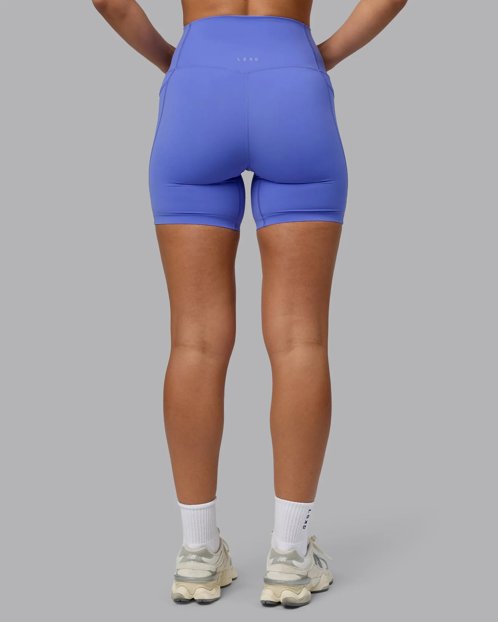 Elixir Mid Short Tights With Pockets - Baja Blue