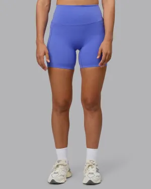 Elixir Mid Short Tights With Pockets - Baja Blue
