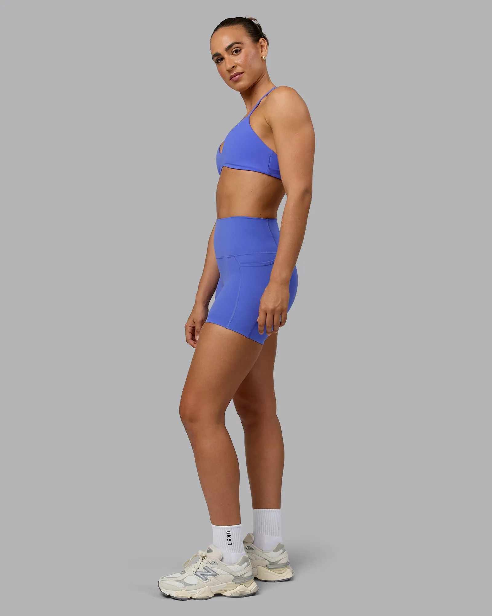 Elixir X-Short Tights With Pockets - Baja Blue